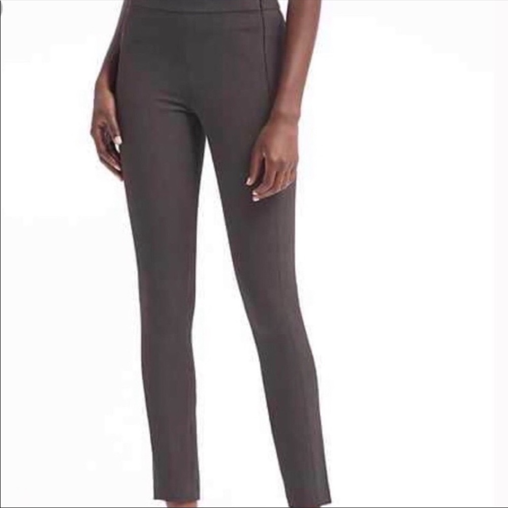 Gray velvet stretch Devon legging